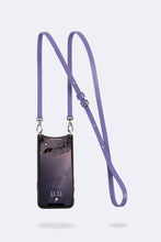 Load image into Gallery viewer, Donna Side Slot Crossbody Bandolier - Grape Mist/Silver