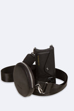 Load image into Gallery viewer, Bowie Adjustable Crossbody Strap - Black/Silver
