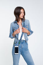 Load image into Gallery viewer, Angela Star Denim Strap - Denim/Gold