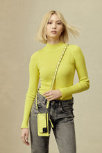 Load image into Gallery viewer, Classic Zip Pouch - Bright Yellow/Silver