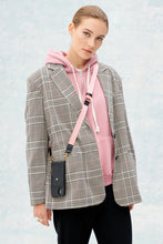 Load image into Gallery viewer, Bobby Nylon Adjustable Crossbody Strap - Pink/Gold