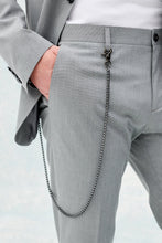 Load image into Gallery viewer, Ryder Wallet Chain Strap - Black/Pewter