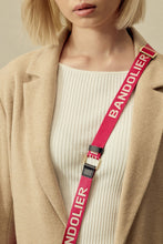 Load image into Gallery viewer, Bobby Bandolier Logo Strap - Cherry/Gold