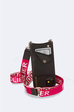 Load image into Gallery viewer, Bobby Bandolier Logo Strap - Cherry/Gold