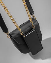 Load image into Gallery viewer, The Shay Bandolier Bag - Black/Gold
