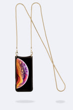 Load image into Gallery viewer, Belinda Pebble Leather Crossbody Bandolier - Black/Gold