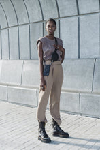 Load image into Gallery viewer, Bowie Adjustable Crossbody Strap - Black/Silver