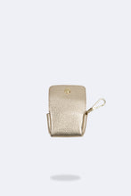 Load image into Gallery viewer, Avery AirPod Clip-On Pouch - Metallic Gold/Gold