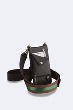 Load image into Gallery viewer, Olivia Adjustable Nylon Strap - Brown/Green/Gold