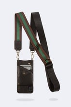 Load image into Gallery viewer, Olivia Adjustable Nylon Strap - Brown/Green/Gold
