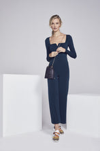 Load image into Gallery viewer, Drawstring Smooth Leather Pouch - Black/Gold