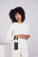 Load image into Gallery viewer, The Shay Bandolier Bag - Black/Gold
