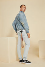 Load image into Gallery viewer, Ryder Wallet Lanyard - Orange/ Pewter