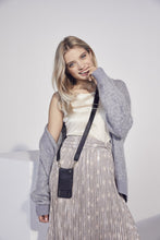 Load image into Gallery viewer, Bobby Nylon Adjustable Crossbody Strap - Black/Gold