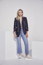 Load image into Gallery viewer, Lucy Pebble Leather Crossbody Bandolier - Black/Pewter