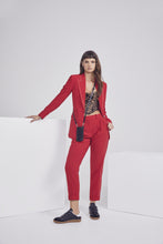 Load image into Gallery viewer, Emma Vegan Leather Crossbody Bandolier - Black/Gold