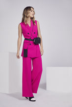 Load image into Gallery viewer, Kate Pebble Leather Belt Bag - Black/Gold