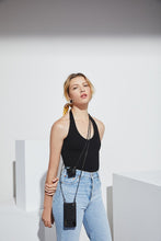 Load image into Gallery viewer, Mason AirPod Pouch - Black/Pewter