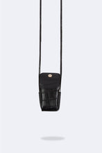 Load image into Gallery viewer, Mason AirPod Pouch - Black Croc/Gold