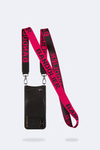 Load image into Gallery viewer, The Bandolier Logo Strap - Cherry/Silver