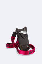Load image into Gallery viewer, The Bandolier Logo Strap - Cherry/Silver