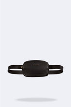 Load image into Gallery viewer, Kate Pebble Leather Belt Bag - Black/Gold