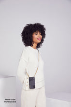 Load image into Gallery viewer, The Shay Bandolier Bag - Without Case (Black/Gold)