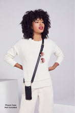 Load image into Gallery viewer, The Shay Bandolier Bag - Without Case (Black/Gold)