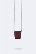 Load image into Gallery viewer, Riley AirPod Pouch - Wine/Silver