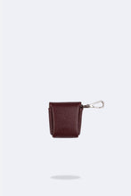 Load image into Gallery viewer, Avery Airpod Clip-On Pouch - Wine/Silver