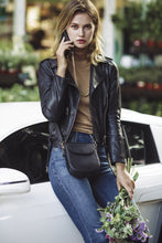 Load image into Gallery viewer, The Shay Bandolier Bag - Black/Gold
