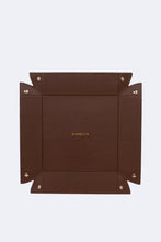 Load image into Gallery viewer, Valet Catch-All Tray - Black Croc/Brown
