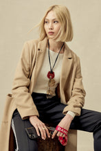 Load image into Gallery viewer, The Bolo Eyeglass Tie - Red/Gold
