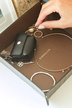 Load image into Gallery viewer, Valet Catch-All Tray - Black Croc/Brown
