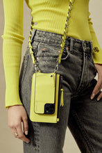 Load image into Gallery viewer, Classic Zip Pouch - Bright Yellow/Silver
