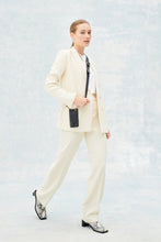 Load image into Gallery viewer, Olivia Adjustable Pebble Leather Strap - Black/Gold
