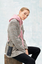 Load image into Gallery viewer, Bobby Nylon Adjustable Crossbody Strap - Pink/Gold
