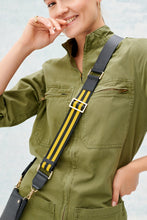 Load image into Gallery viewer, Skye Crossbody Strap - Yellow/Black/Gold
