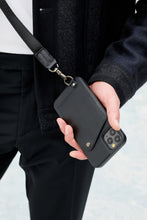 Load image into Gallery viewer, Ryder Wallet Lanyard - Black/Pewter
