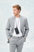 Load image into Gallery viewer, Ryder Wallet Chain Strap - Black/Pewter
