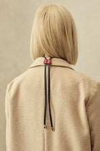Load image into Gallery viewer, The Bolo Eyeglass Tie - Red/Gold

