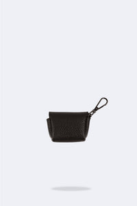 Avery AirPod Clip-On Pouch  - Black/Pewter