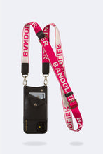 Load image into Gallery viewer, Bobby Bandolier Logo Strap - Cherry/Gold
