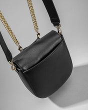 Load image into Gallery viewer, The Shay Bandolier Bag - Without Case (Black/Gold)
