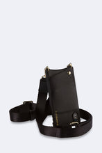Load image into Gallery viewer, Bobby Nylon Adjustable Crossbody Strap - Black/Gold
