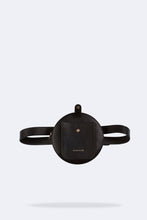 Load image into Gallery viewer, Ricky Pebble Leather Belt Bag - Black/Gold
