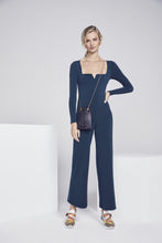 Load image into Gallery viewer, Drawstring Smooth Leather Pouch - Black/Gold
