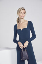 Load image into Gallery viewer, Drawstring Smooth Leather Pouch - Black/Gold
