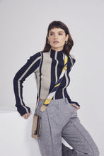 Load image into Gallery viewer, Bella Smooth Leather Classic Zip Pouch - Tan/Silver
