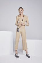 Load image into Gallery viewer, Donna Side Slot Crossbody Bandolier - Dark Olive/Silver
